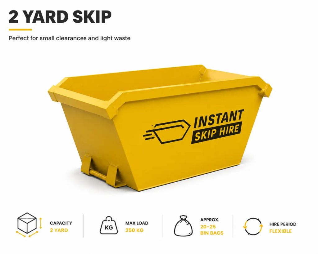 2 yard skip edinburgh price