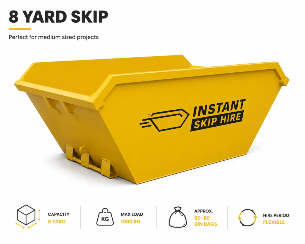 8 yard skip edinburgh price