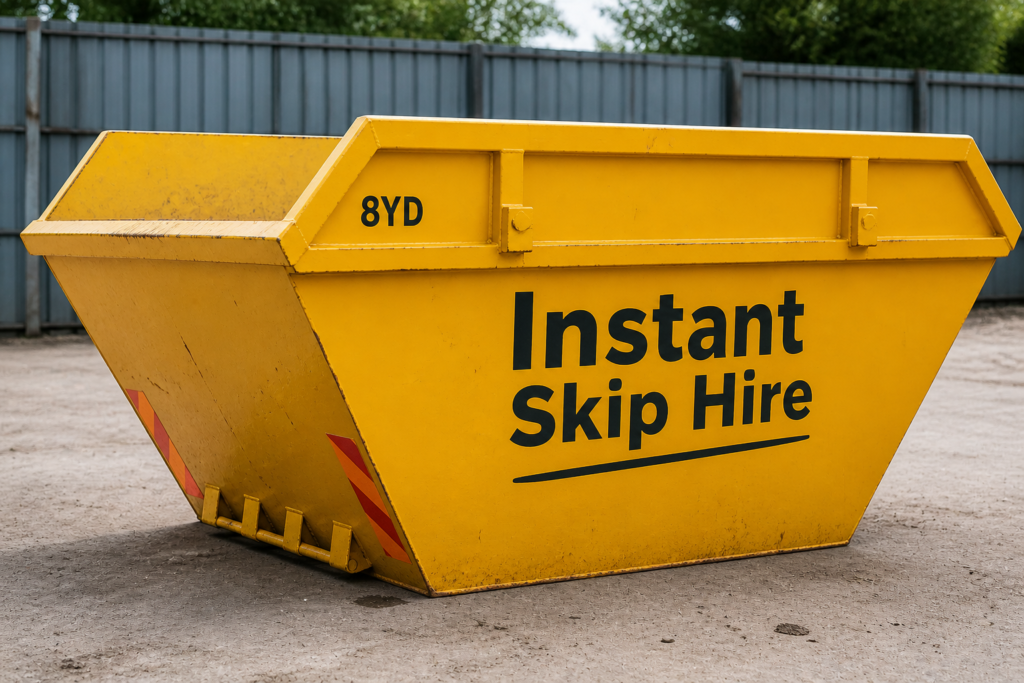 8 yard skip