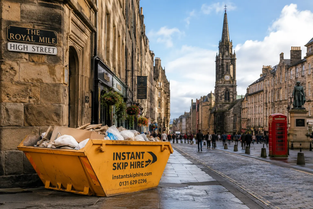 cheap mini skip hire Edinburgh